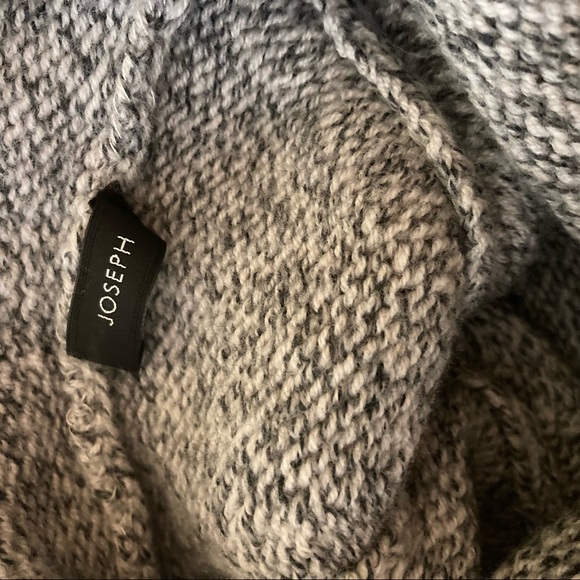 JOSEPH Mouline hooded mélange wool sweater XS - Picture 6 of 10